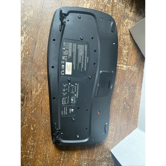 Genuine VTG Logitech Cordless Computer Keyboard Model Y-RCP140 No Receiver USED - Picture 11 of 16